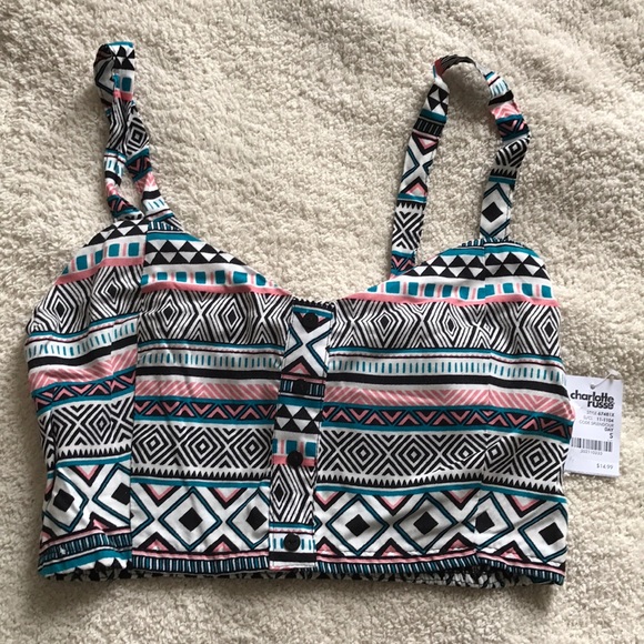 Charlotte Russe Tops - Charlotte Russe Crop Top / Bandeau. NWT